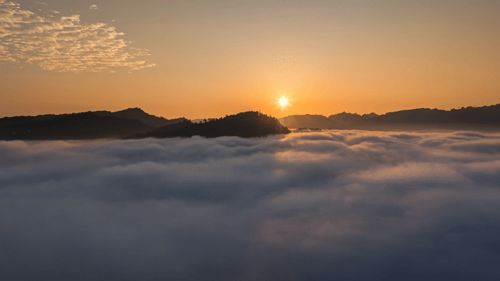 早起一次,去八仙山看日出